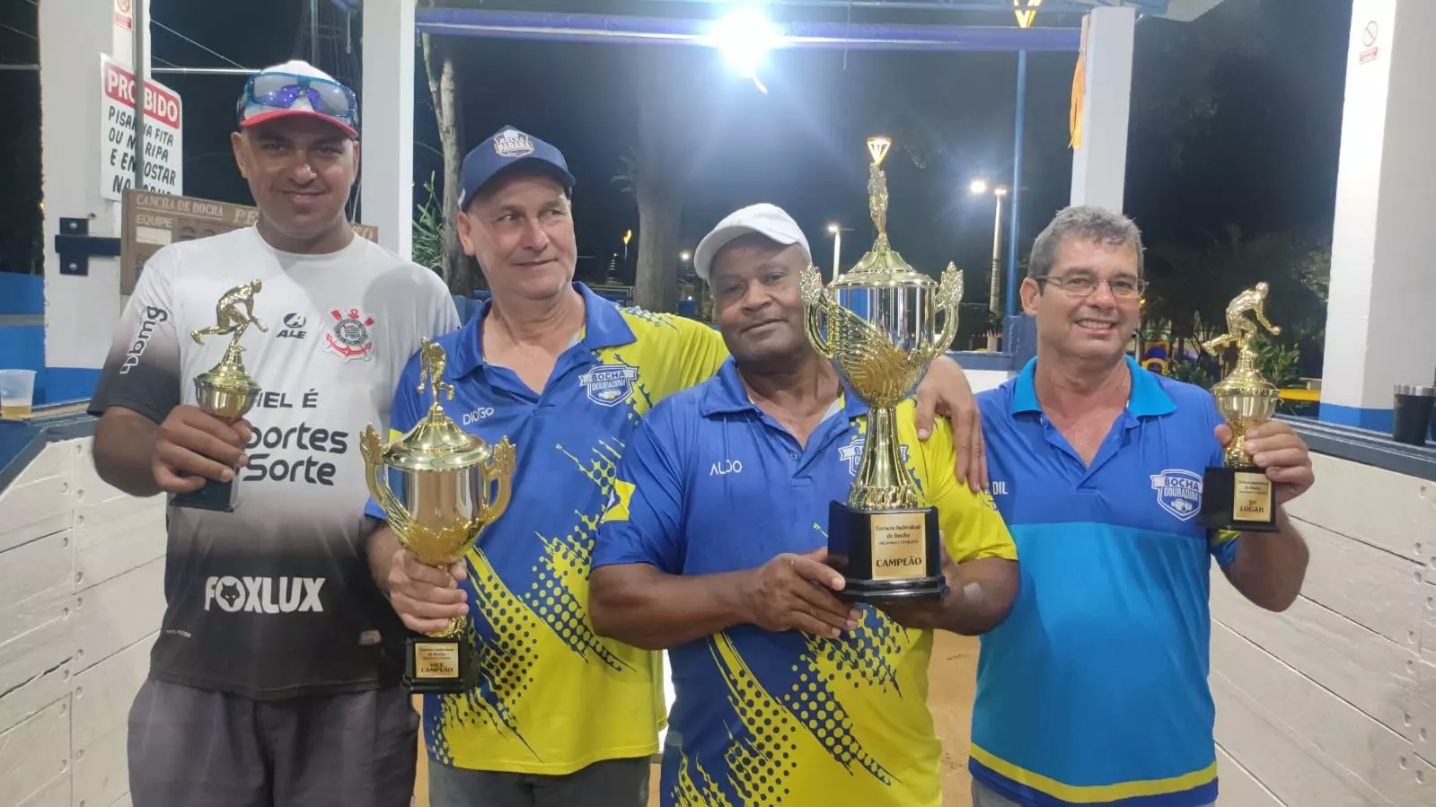 Douradina celebra o esporte e homenageia lenda da bocha em torneio individual emocionante